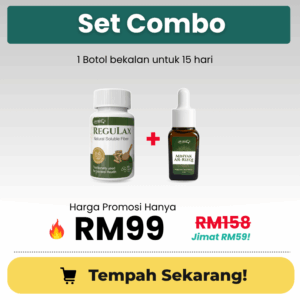 1 Regulax + 1 Minyak Ar-Rizqi